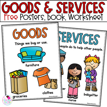 Preview of Goods and Services - Financial Literacy - FREE