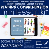 Goods and Services Activities Reading Comprehension Mini L