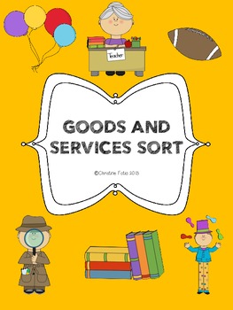 Preview of Goods and Services Sort