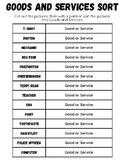 Goods and Services Sort