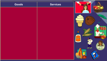 Preview of Goods and Services Sort