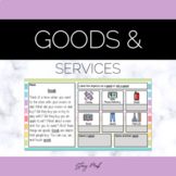 Goods and Services Sort & Activities | 1st Grade, 2nd Grad