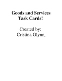 Goods and Services Task Cards