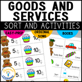 Goods and Services Activities Books Songs Worksheets A Pri