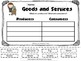 Goods and Services Worksheets ~ 2nd Grade Georgia Social Studies