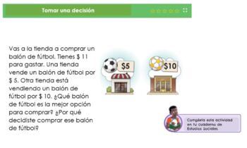 Preview of Goods and Services in Spanish  TEKS 1.1.8.B & 1.1.8.C