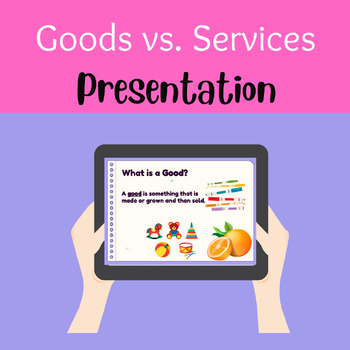 Preview of Goods vs. Services Presentation