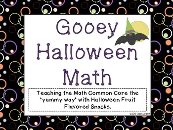 Preview of Gooey Halloween Math