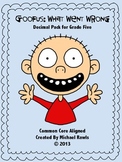 Goofus: What Went Wrong 5th Grade Decimal Pack