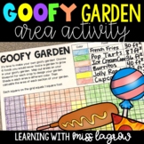 Goofy Garden - Area of Rectangles Figures Project Activity
