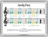 Goofy Pets - Boomwhacker Notation