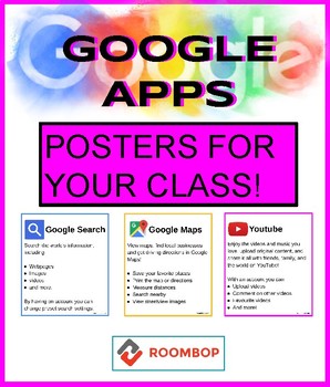 Preview of Google App Posters for your class!