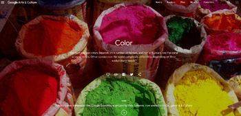 Preview of Google Arts & Culture “Color”