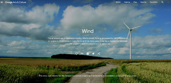 Preview of Google Arts & Culture “Wind” Worksheet