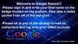 Google Basics Professional Development