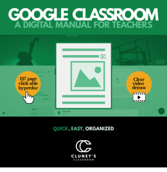 Preview of Google Classroom - A Digital Manual for Teachers (Distance Learning)