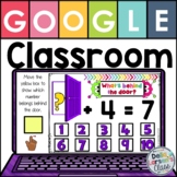 Google Classroom Addition Fluency to Ten - With EASEL