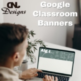 Google Classroom Banner Math Set 1