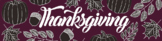 Google Classroom Banner: Thanksgiving Festivities 1