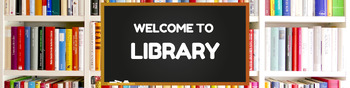 Preview of Google Classroom Banner-Welcome to Library