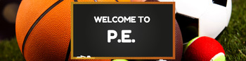 Preview of Google Classroom Banner-Welcome to P.E.