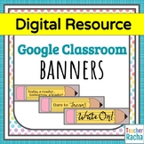 Google Classroom Banners (Headers) - Pencil Design (7 Uniq