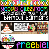 Google Classroom Bitmoji Banner Freebie
