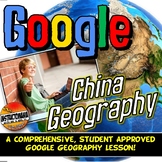 Ancient China Geography Lesson Set, Map Activity & Quiz Go