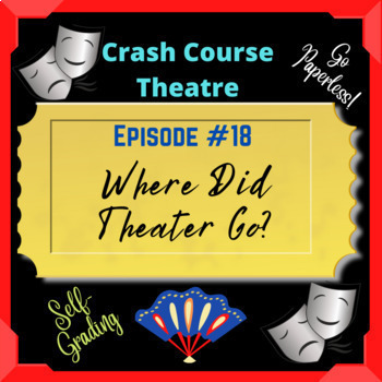 Preview of Google Classroom - Crash Course Theater Episode 18:  Where Did Theater Go?