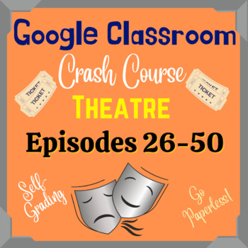Preview of Google Classroom - Crash Course Theater Episodes 26-50 Movie Guides