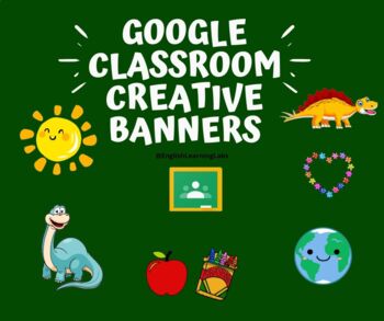 Preview of Google Classroom Digital Headers Banners