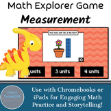 Non Standard Measurement Google Slides PowerPoint Digital Math Game