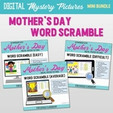 Mother's Day Computer Activity Word Scramble Google Pixel 