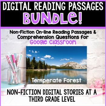Preview of Google Forms Reading Comprehension