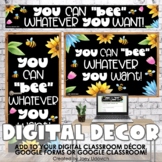 Google Classroom Header & Digital Decor Bundle: You Can "B