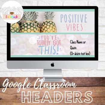 Preview of Google Classroom Headers