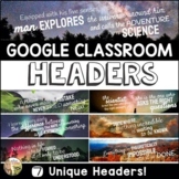 Google Classroom Headers Science