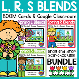 BUNDLE Consonant Blends BOOM Cards and Google Classroom Di