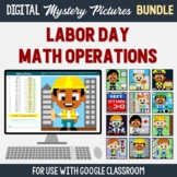 Labor Day Activity Digital Worksheets Mystery Picture Pixe