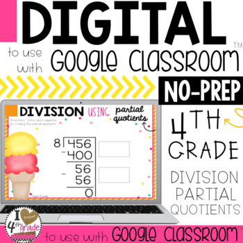 Preview of Google Classroom Long Division