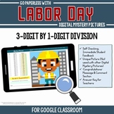 Google Classroom Long Division Labor Day Math Digital Pixe