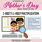 Google Classroom Mothers Day Multiplication Facts Pixel Ar