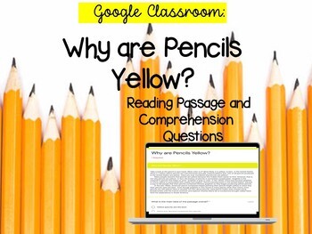 Why Are Pencils Yellow?