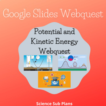 Preview of Google Classroom: Potential and Kinetic Energy Webquest