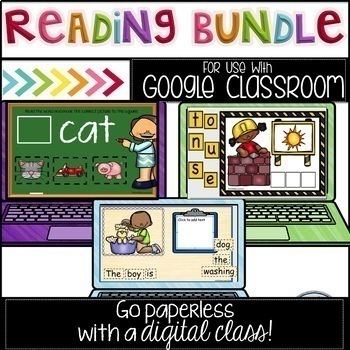 Preview of Digital Reading Bundle for Google Classroom