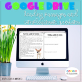 Google Classroom Reading Comprehension Passages and Questi