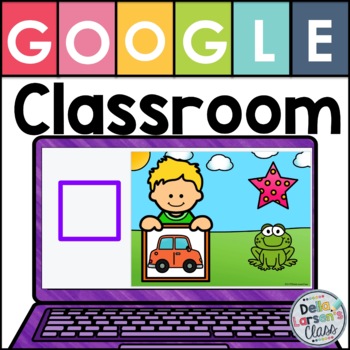 Preview of Google Classroom Rhyming Words
