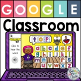 Google Classroom Spelling CVC Words with EASEL