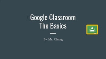 Preview of Google Classroom - The Basics