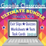 Ultimate Google Classroom™ Math Bundle ⭐ Interactive Digit